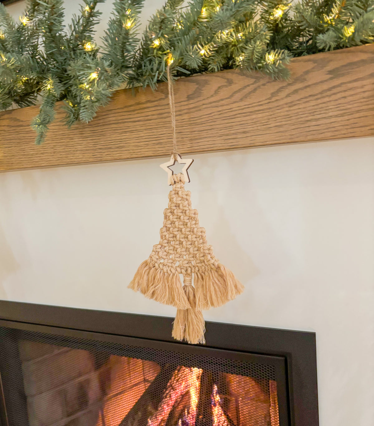 VIETNAM: Sapin de Noël en macramé X05