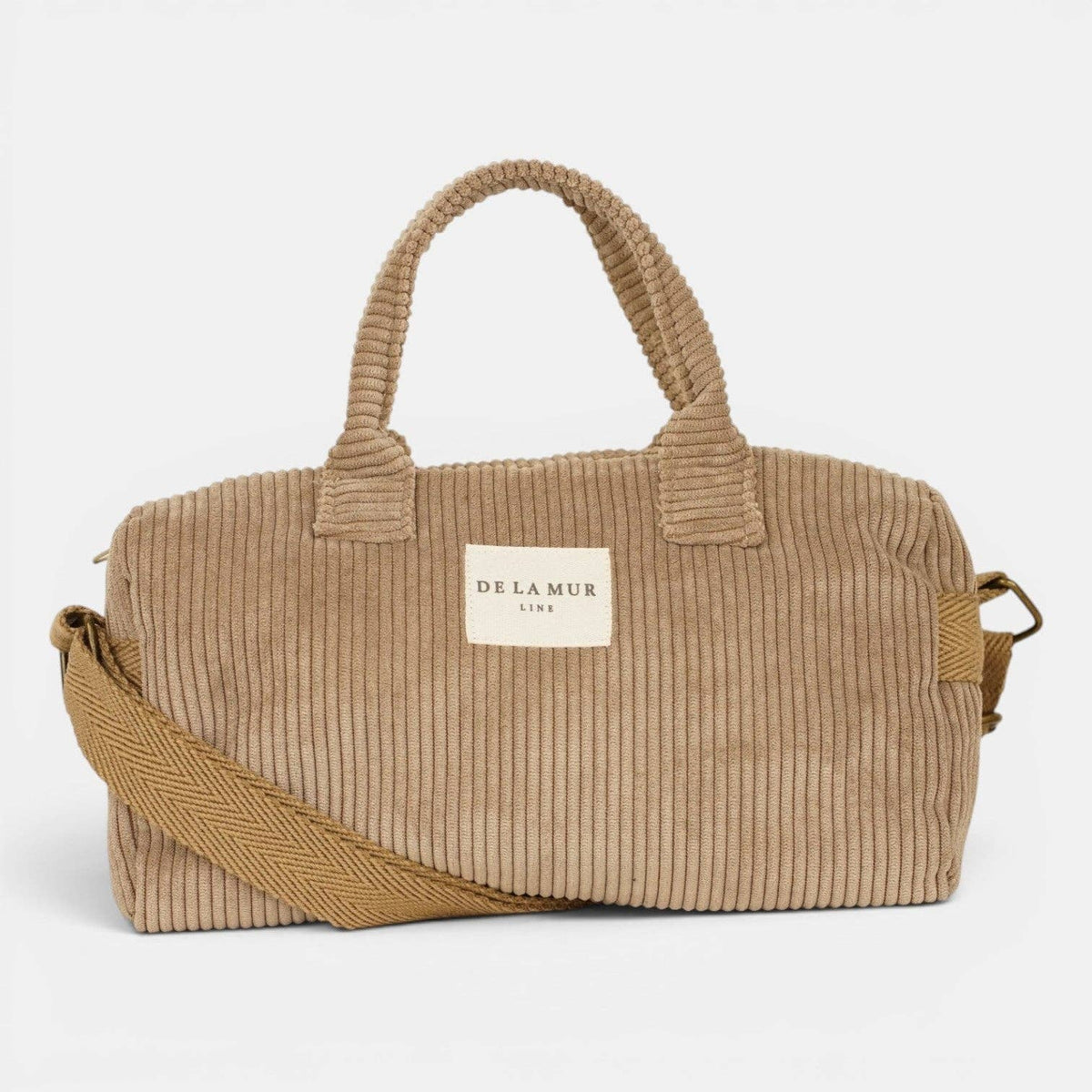 Petit sac bandoulière en velours côtelé – Taupe beige-d’Espagne
