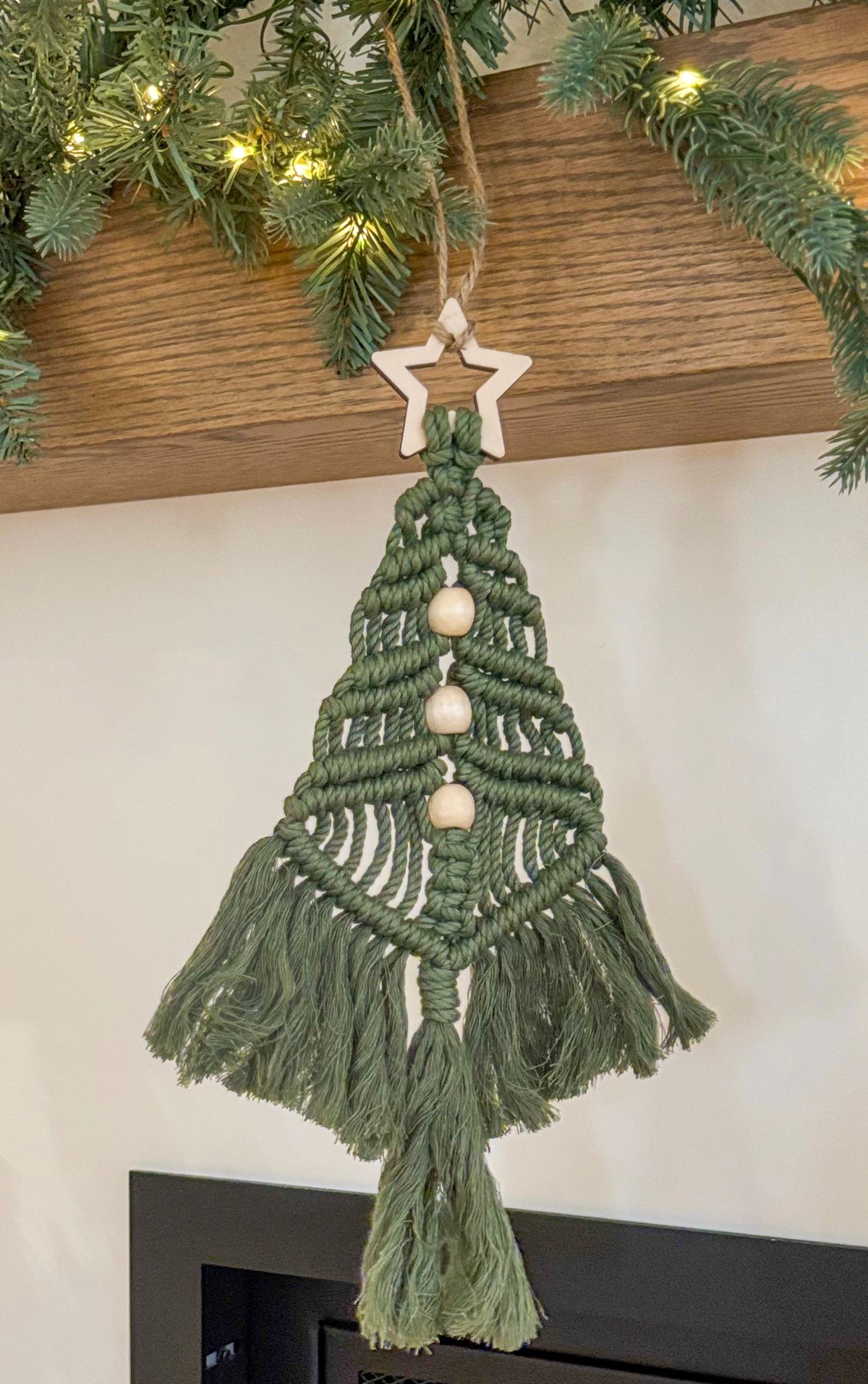VIETNAM: Sapin de Noël en macramé X05