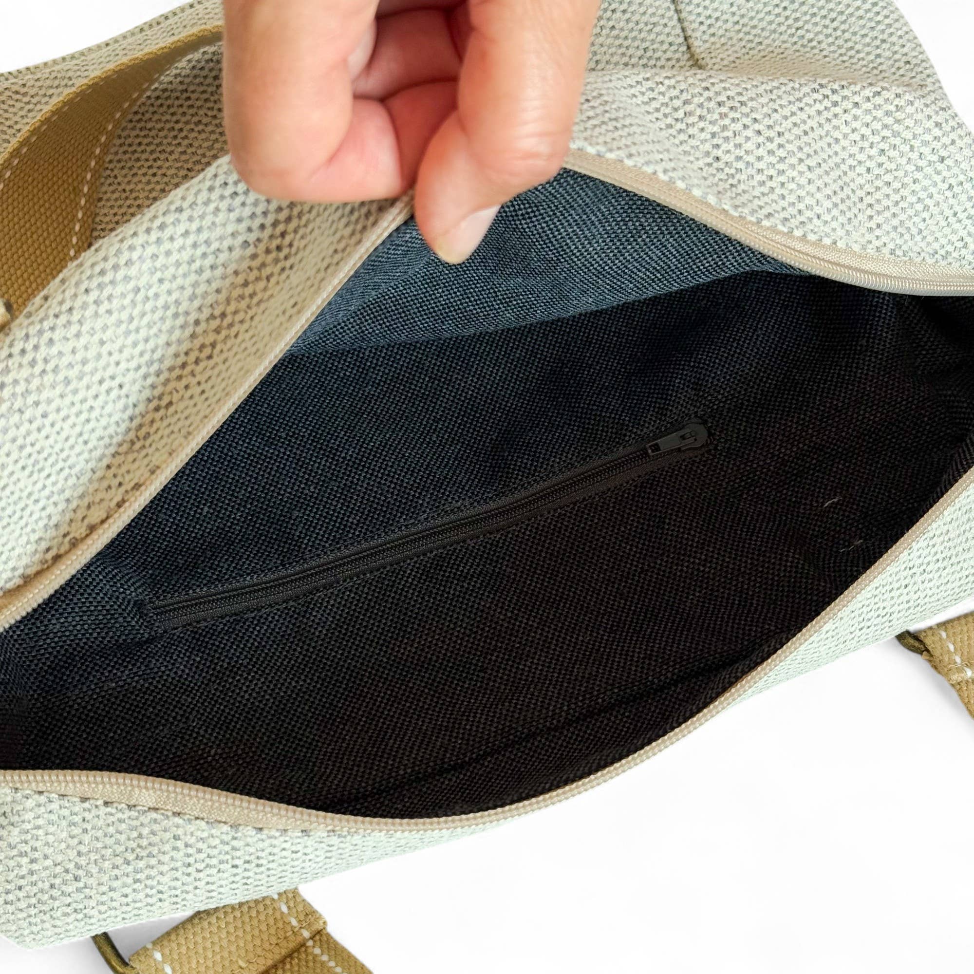 Sac à main moyen en tissu d’Espagne