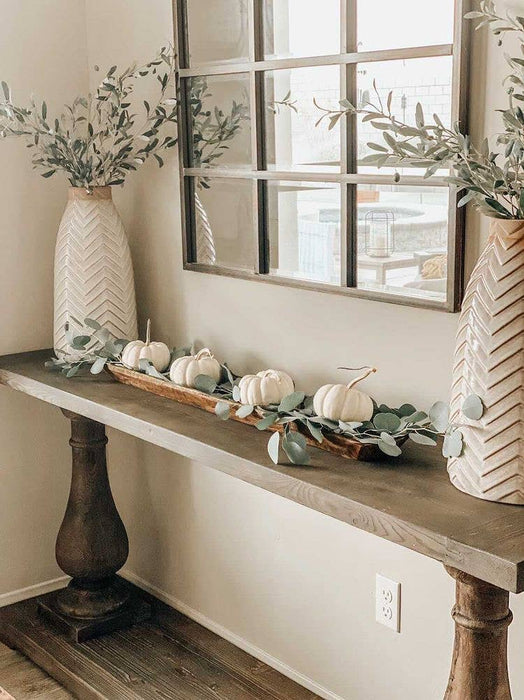 Mexique: Bol à pain long, prêt à la bougie, fait main #A - 7.5