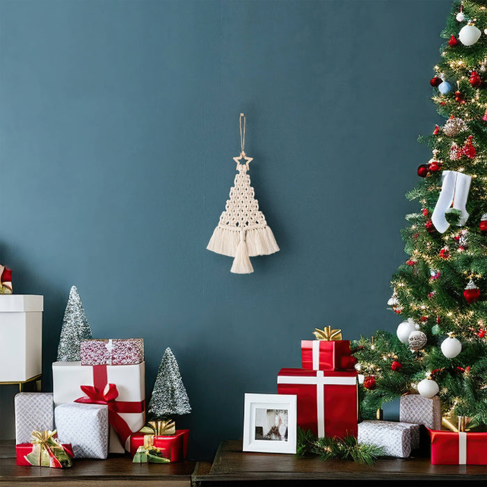 VIETNAM: Sapin de Noël en macramé X05