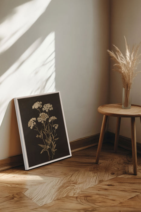 FLEUR D'OR, Oeuvre sur toile étirée