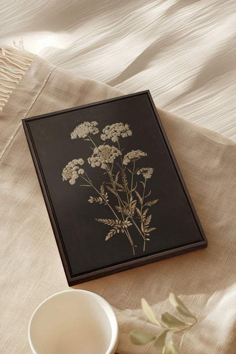 FLEUR D'OR, Oeuvre sur toile étirée