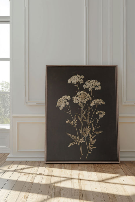 FLEUR D'OR, Oeuvre sur toile étirée