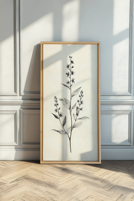 NATURE'S SKETCH, Oeuvre sur toile étirée