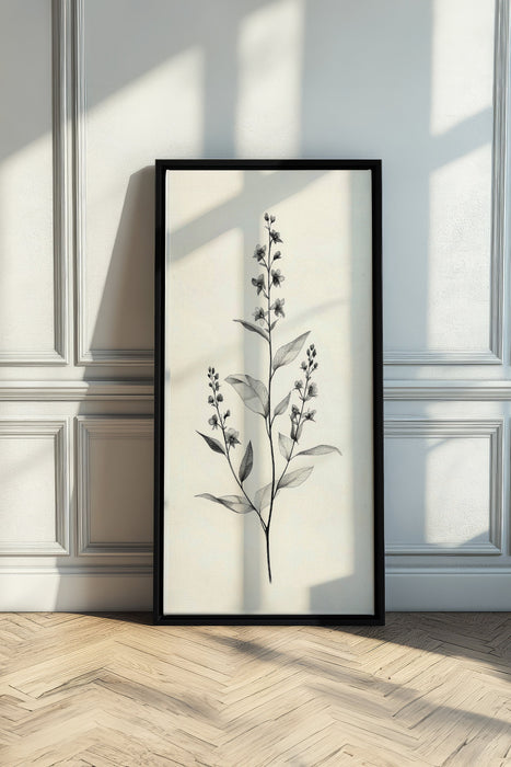 NATURE'S SKETCH, Oeuvre sur toile étirée
