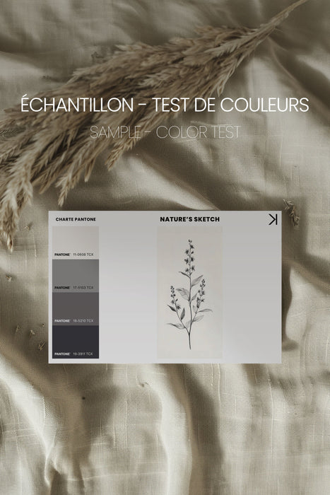 NATURE'S SKETCH, Oeuvre sur toile étirée