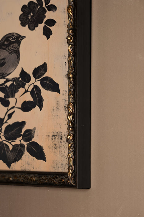 LES SECRETS DU VENT, CADRE VINTAGE BRONZE