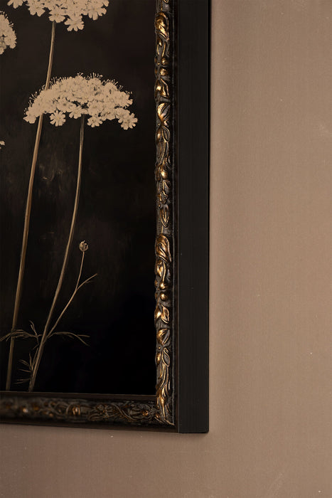 FLEURS DE MINUIT, CADRE VINTAGE BRONZE