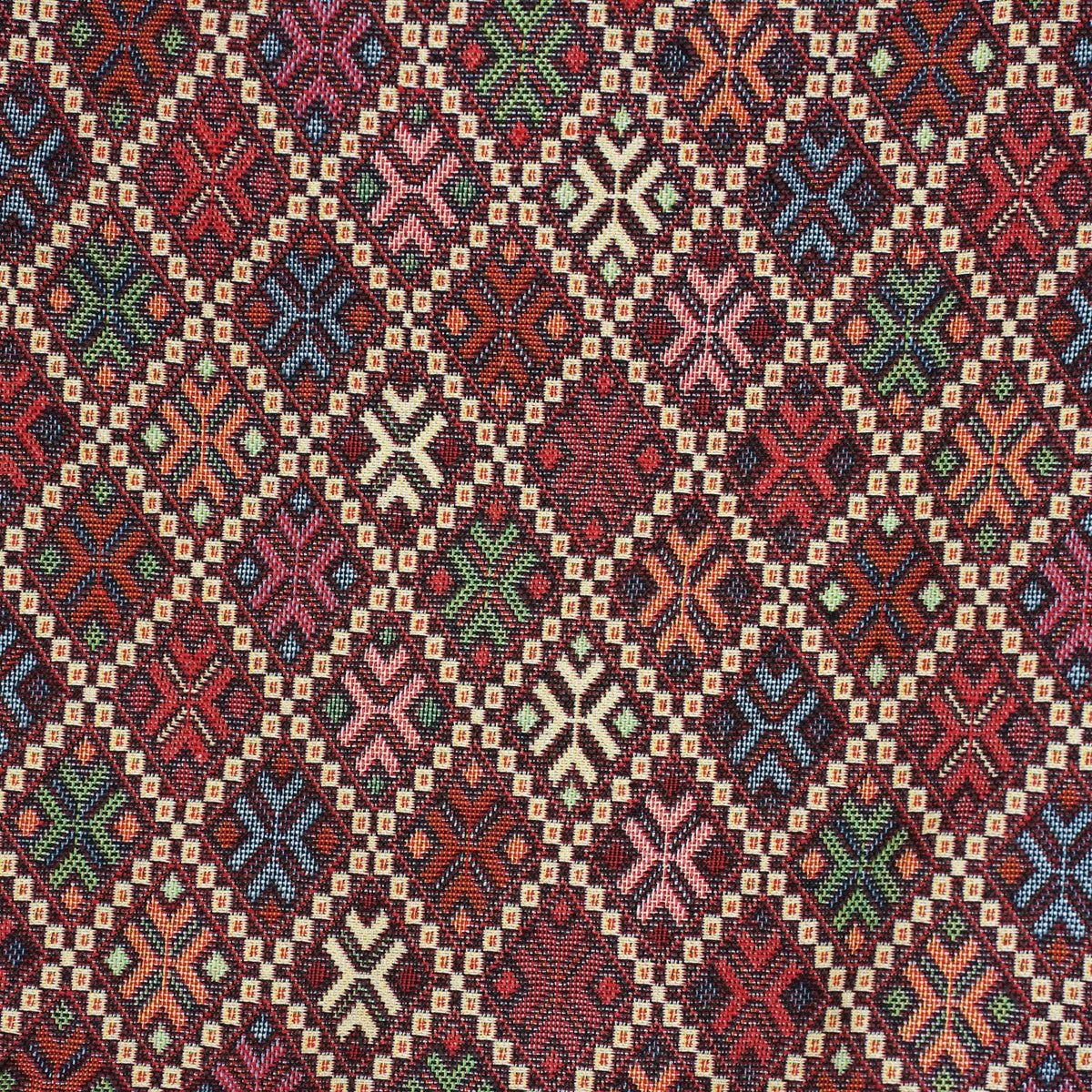 Trousse de maquillage carrée géométrique – Multicolore - d’Espagne