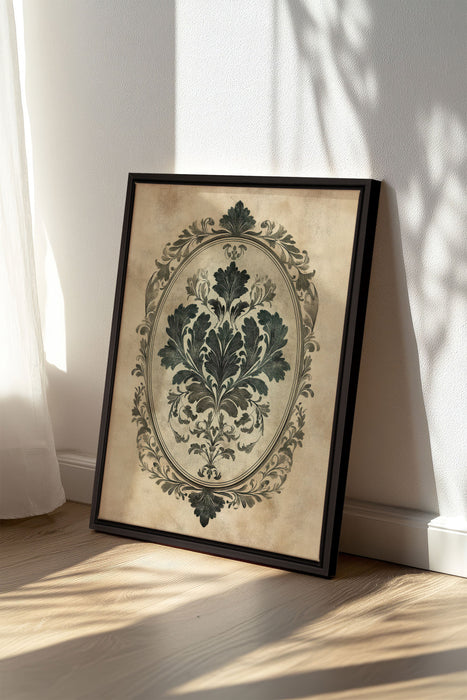 FLORAL MAJESTY, Oeuvre sur toile étirée