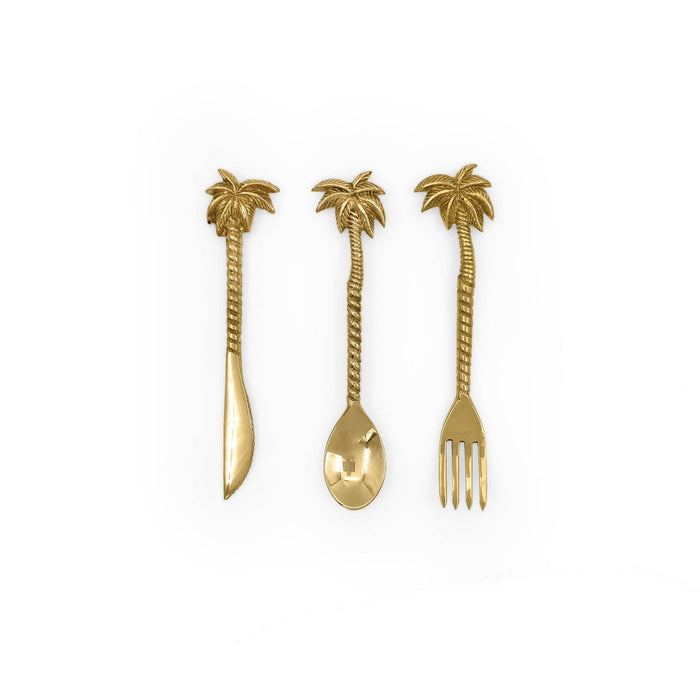 BALI Set de couverts Desert Palm Tree