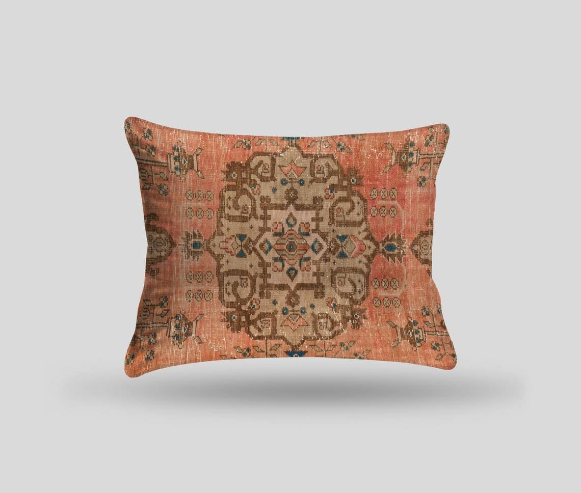 Housse de Coussin à motif vintage de Turquie