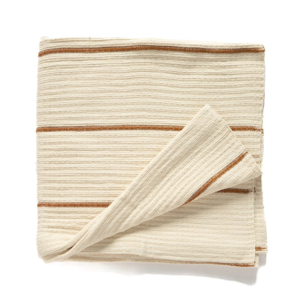 Serviette à main gaufrée tissée en coton d'Éthiopie