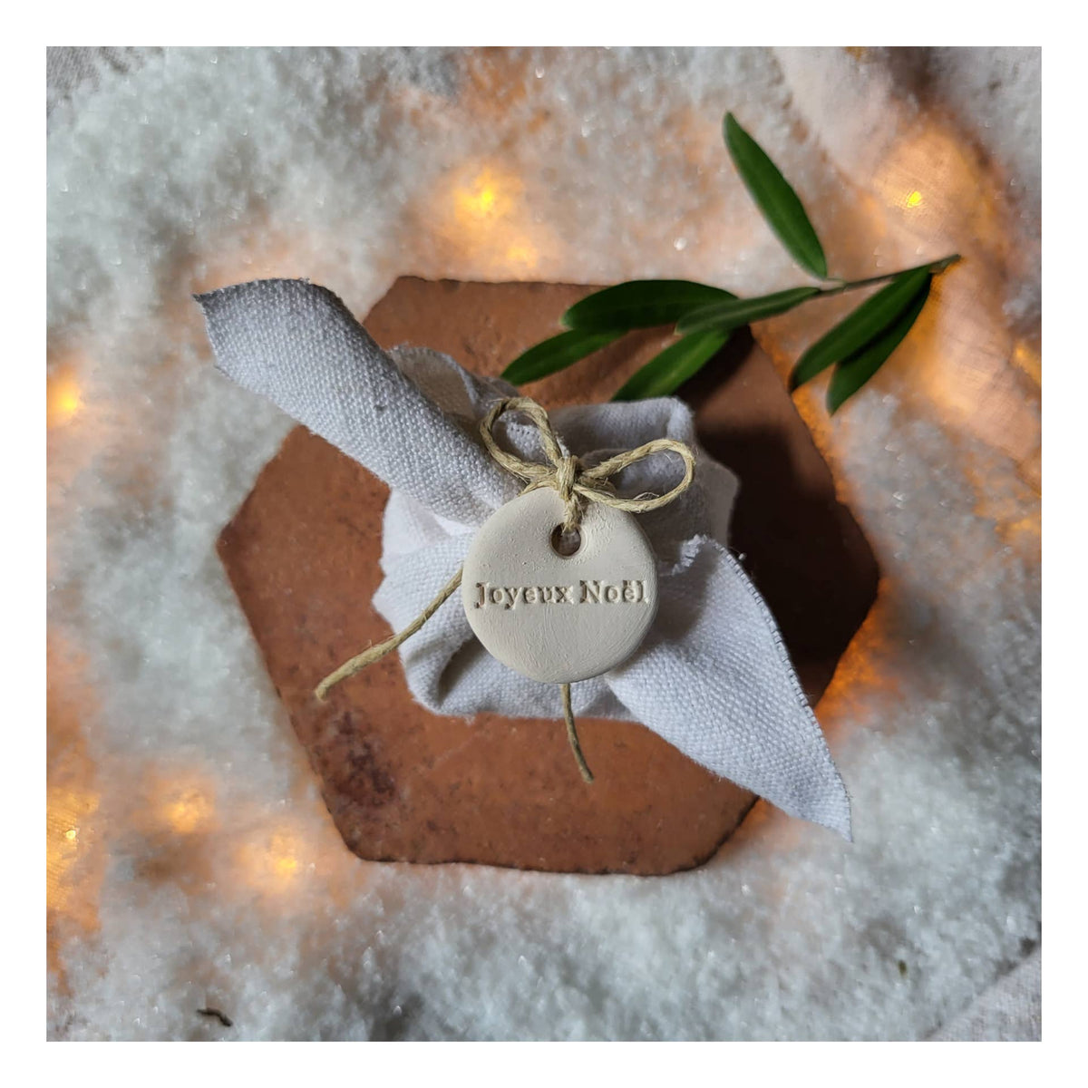 Médaillon de Noël - (lot de 10)