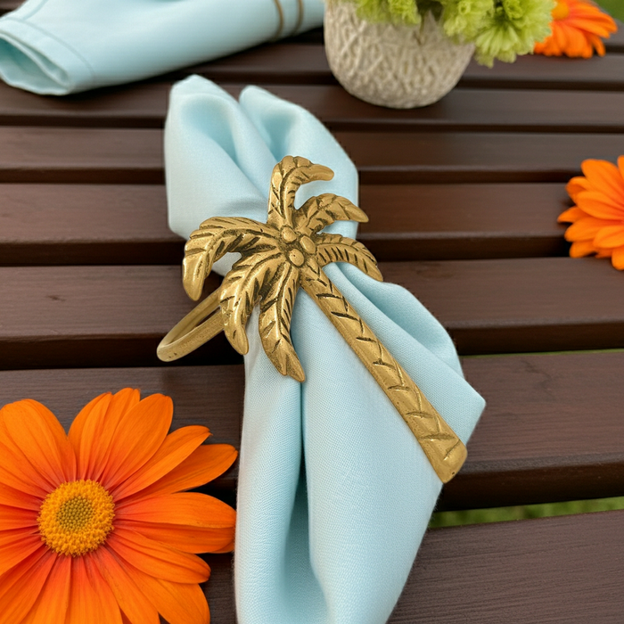 Palm Tree Cutlery Napkin Ring