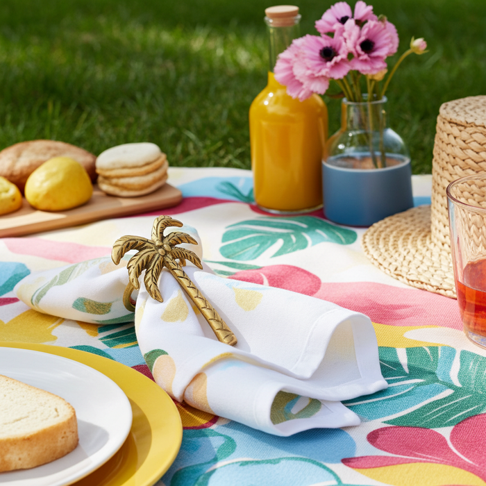 Palm Tree Cutlery Napkin Ring