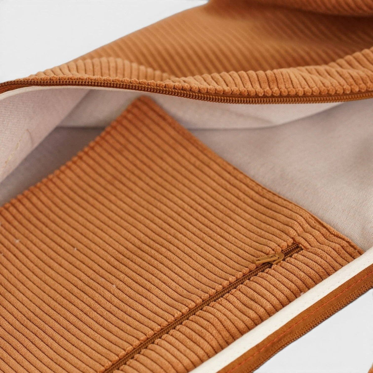 Sac pour tapis de yoga en velours côtelé – Terracotta - d’Espagne