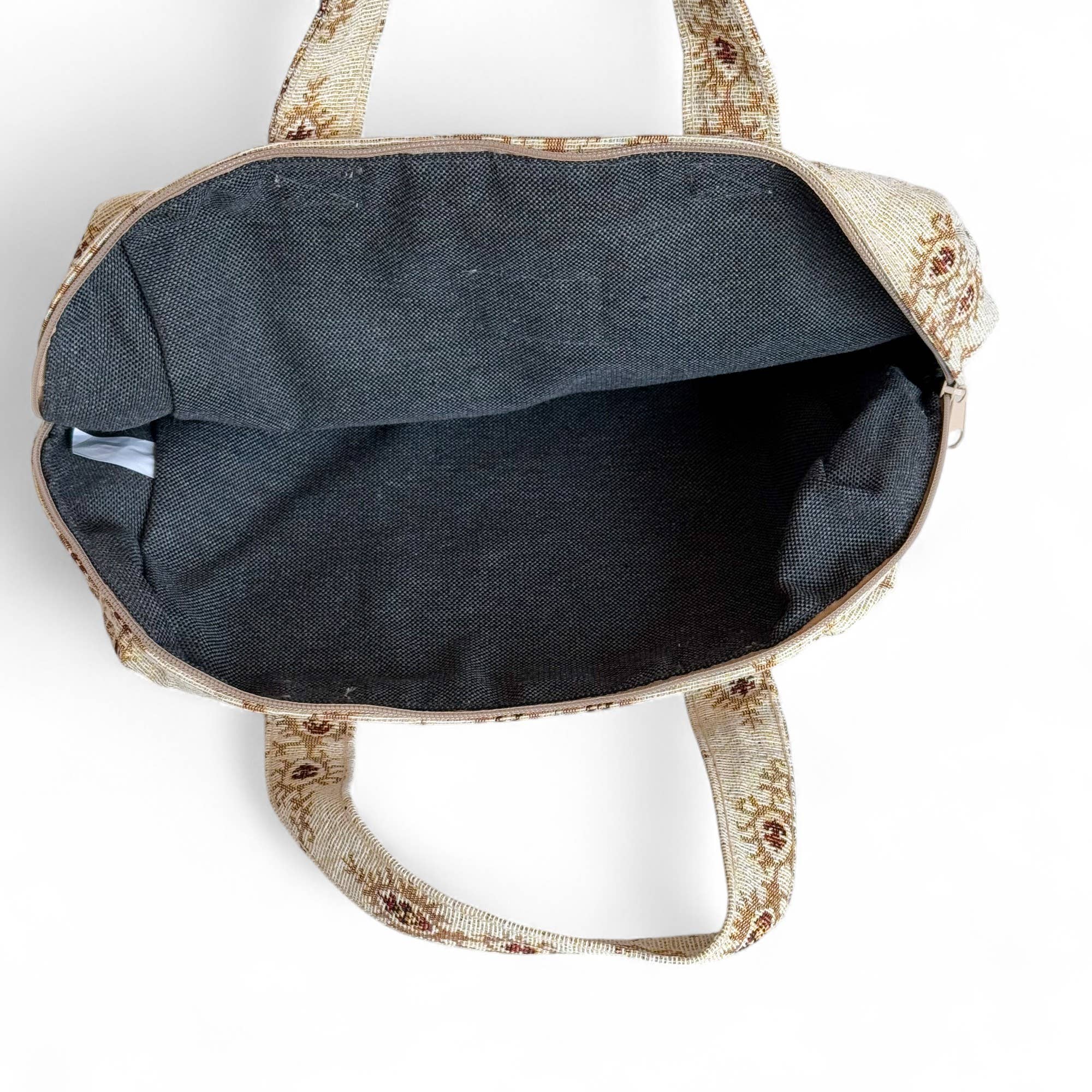 Grande trousse de maquillage en tissu d'Espagne