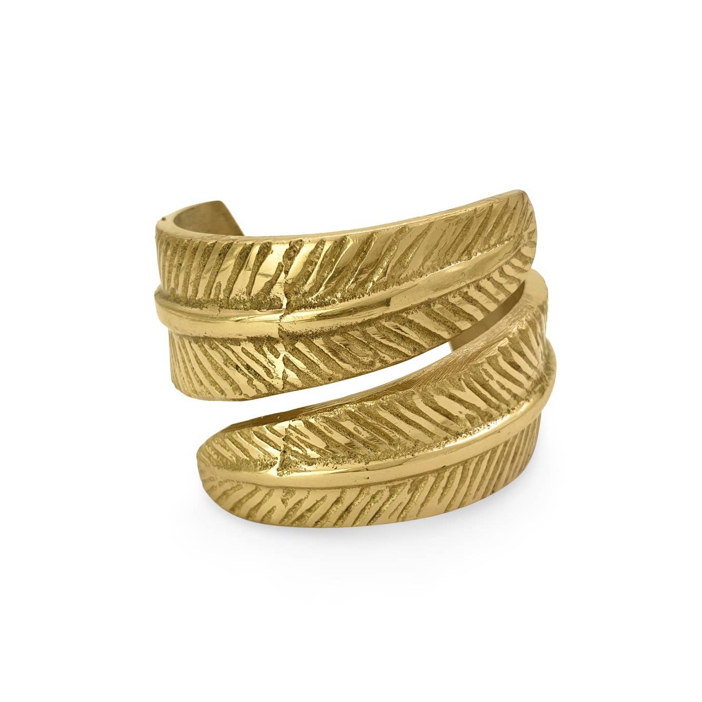 Anneau de serviette en plume de Bali