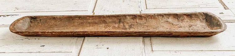 Mexique: Bol à pain long, prêt à la bougie, fait main #A - 7.5