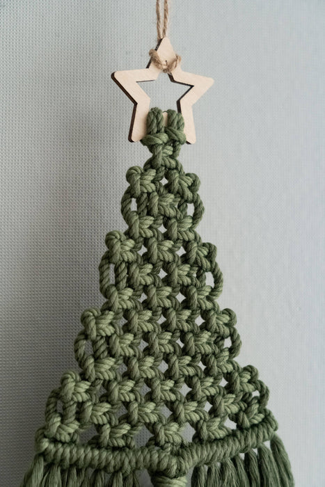 VIETNAM: Sapin de Noël en macramé X05