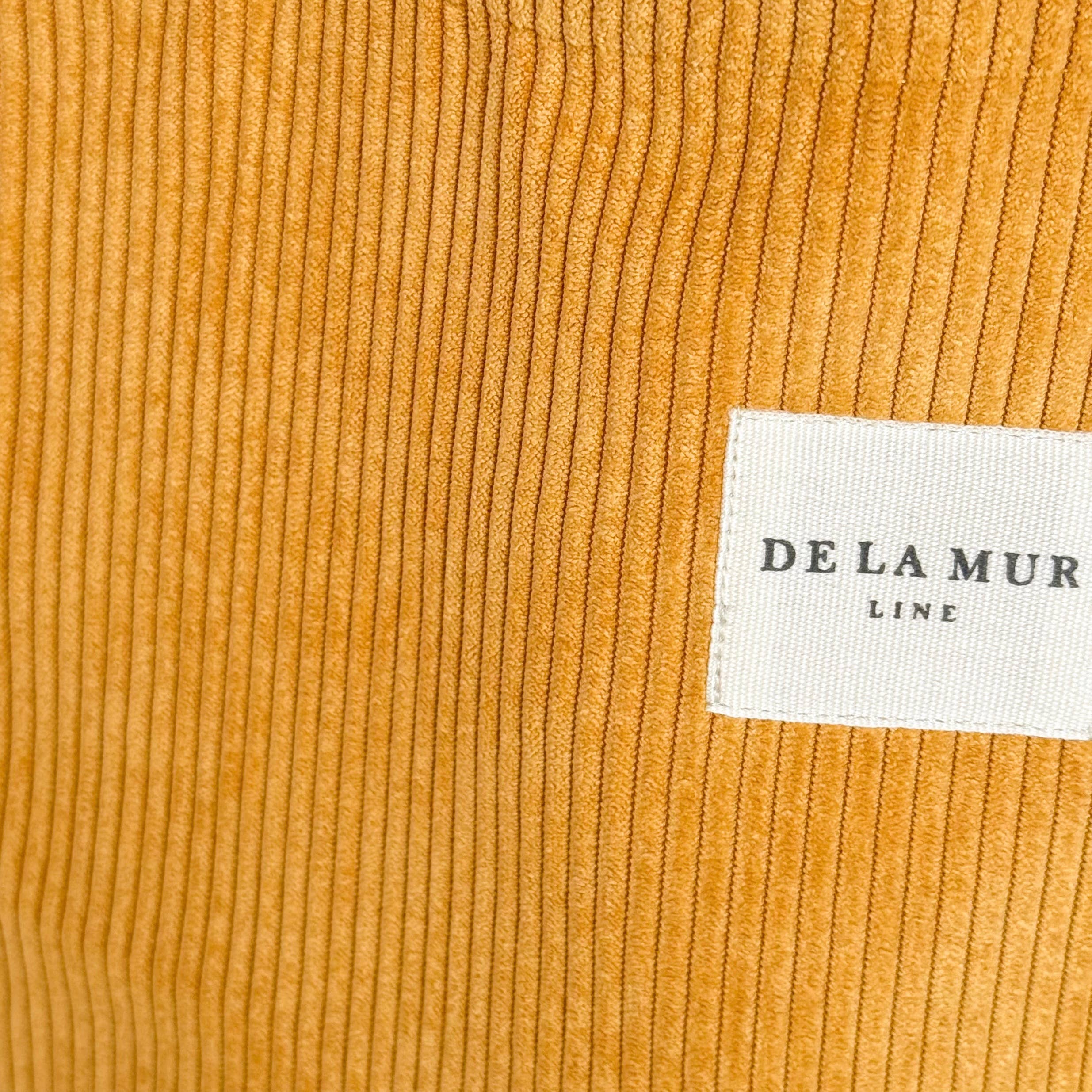 Grand sac tissus velours moutarde d’Espagne