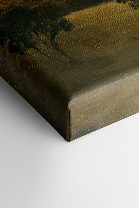 SOUFFLE DORÉ, Oeuvre sur toile étirée