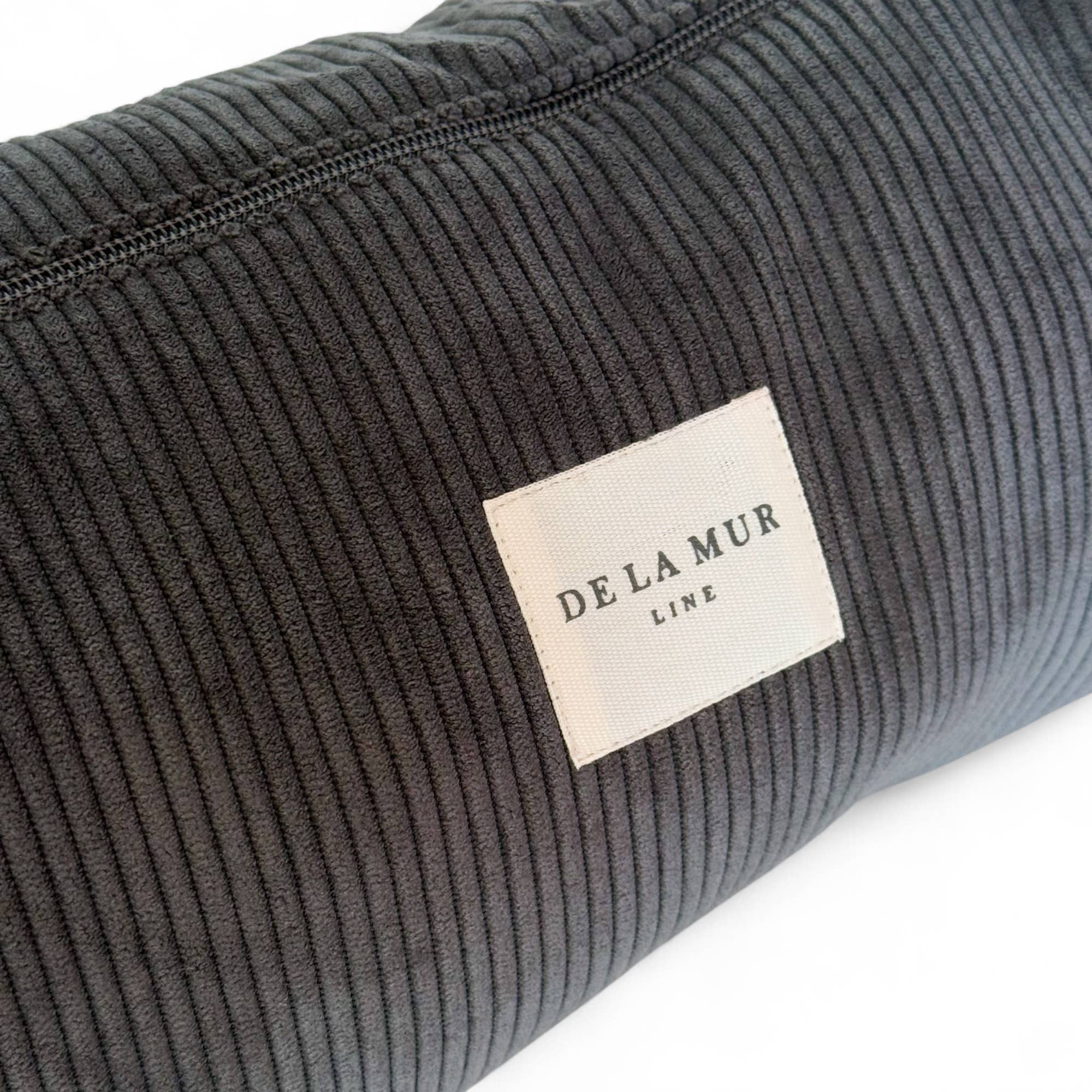 Sac pour tapis de yoga velours gris d’Espagne