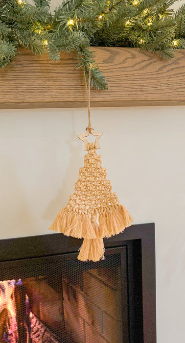 VIETNAM: Sapin de Noël en macramé X05