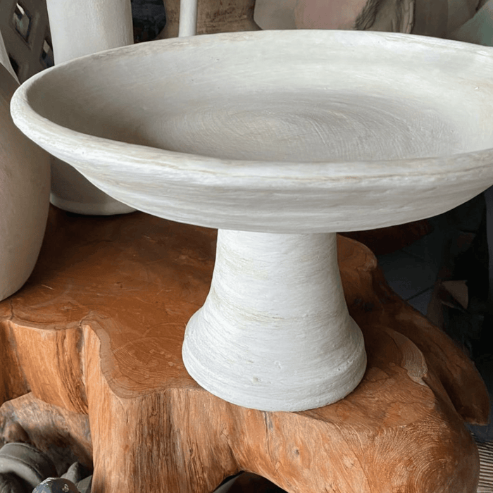 Bol de présentation sur pied - Terracotta