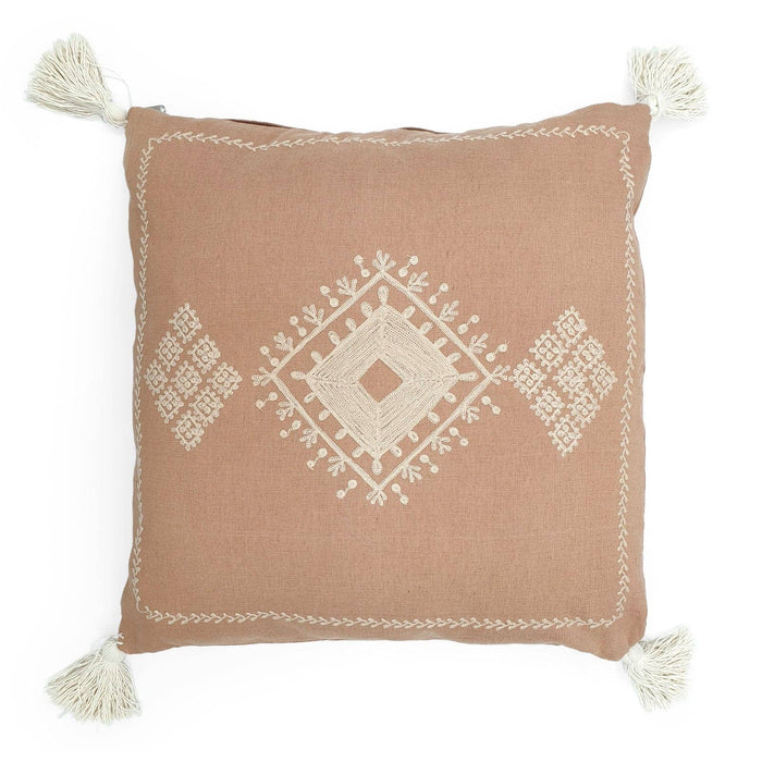 Housse de coussin en coton Peach & Folk 50x50