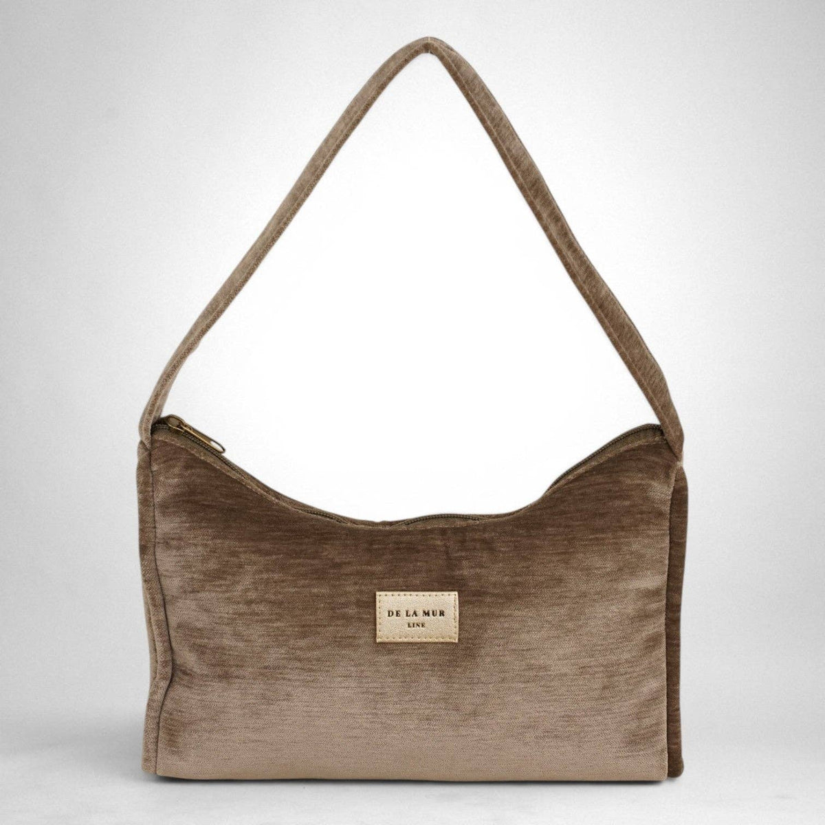 Petit sac de soirée en velours – Marron - d’Espagne