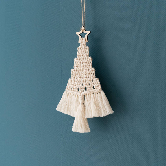 VIETNAM: Sapin de Noël en macramé X05