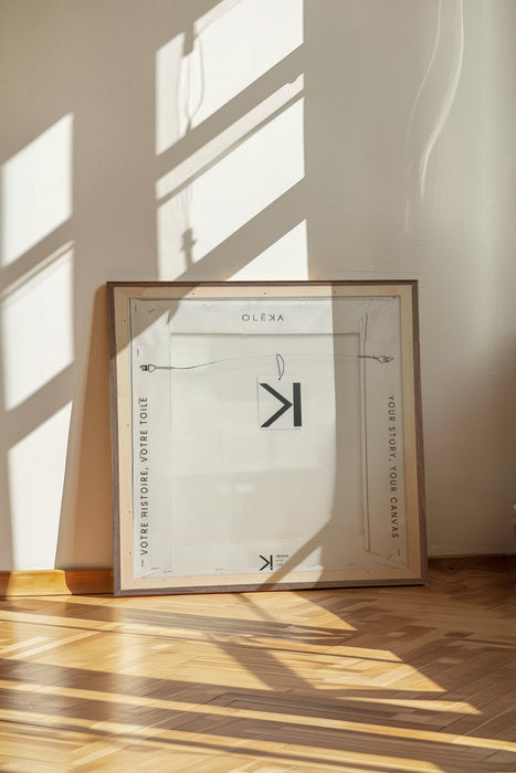 FLORAL HILLS, Oeuvre sur toile étirée