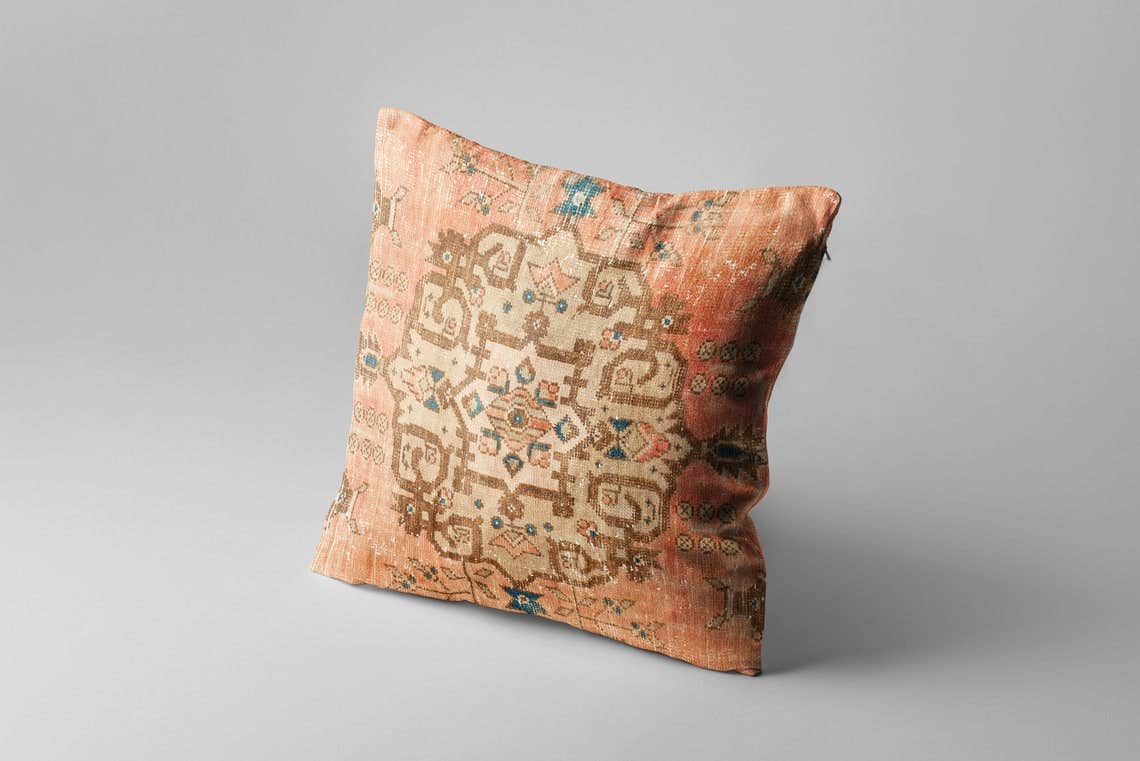Housse de Coussin à motif vintage de Turquie