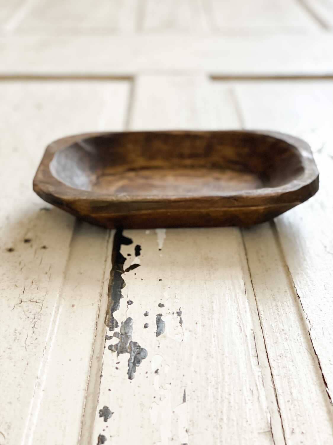 Petit bol en bois rustique du Mexique
