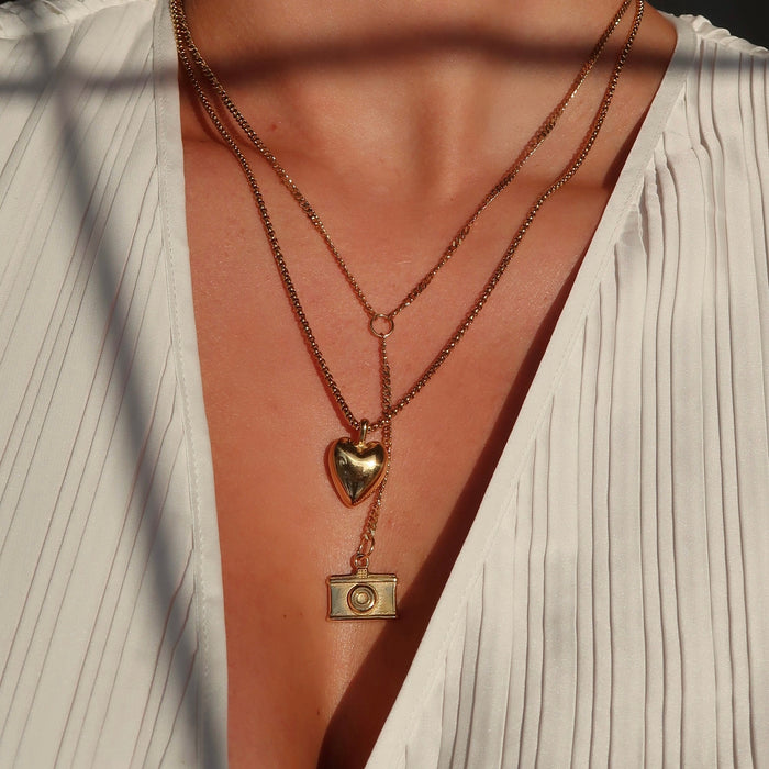 Collier Mon Amour - Or /Mon Amour Necklace- Gold